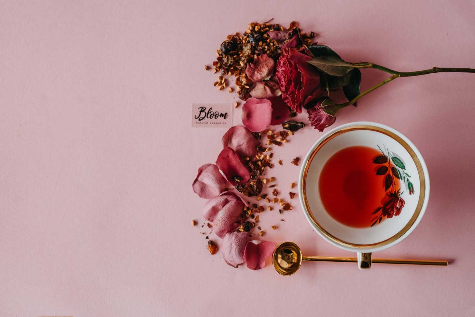 Rosa Bloom Tea - Bloom Care Cosmetics